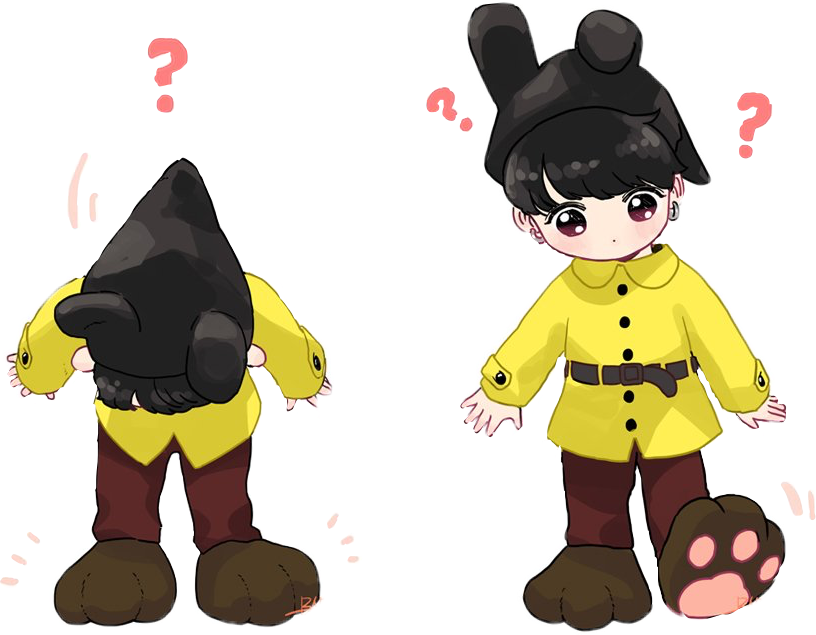 Report Abuse - Chibi Bts Fake Love (816x635), Png Download