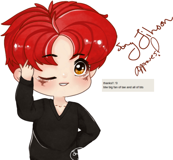 I'm Not Much Of A Chibi Artist, Sorry - Cartoon (606x550), Png Download