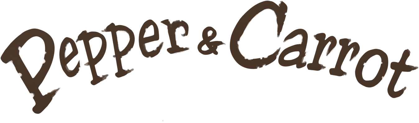 Peppercarrot Title Curved - Pixel Art Icon Theme Linux (1916x535), Png Download