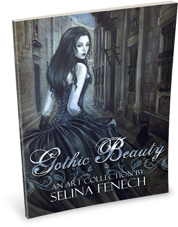 Home - Gothic Beauty: An Art Collection By Selina Fenech (670x800), Png Download