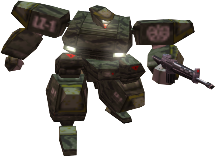 Gupe8p-777 - Shadow The Hedgehog Gun Robot (737x549), Png Download