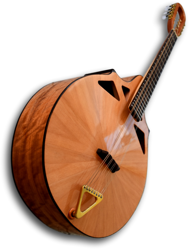 Richard Morgan Octave Mandolin - Octave Mandolin (650x900), Png Download