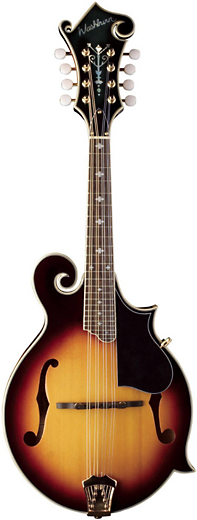 Washburn M3sw F-style Mandolin - Washburn M3sw F-style Mandolin W/case (543x519), Png Download