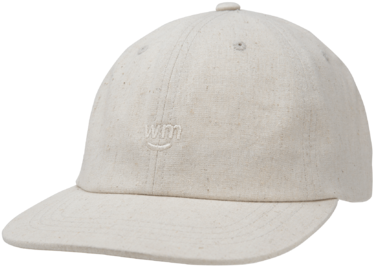 Hemp Smile Dad Cap - Hat (464x600), Png Download