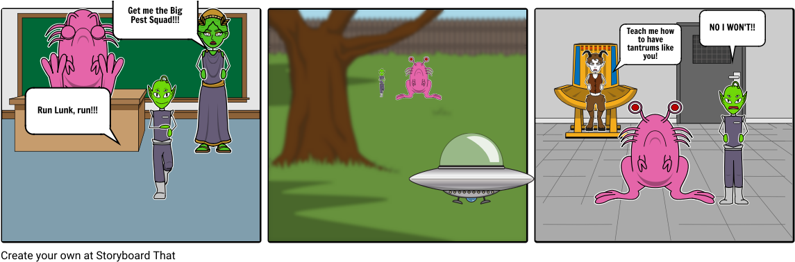 Space Brat - Cartoon (1164x385), Png Download