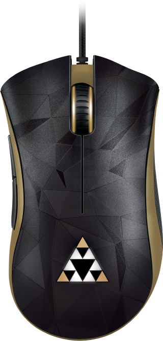 Deus Ex Razer Deathadder Chroma - Razer Deathadder Deus Ex (320x666), Png Download