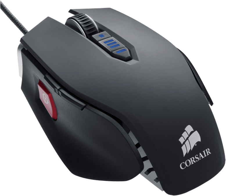 Corsair Vengeance M65 - Corsair M60 (800x719), Png Download