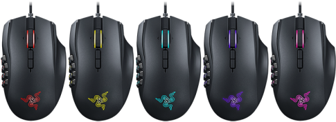 Mouse Ch 5-500x476 - Razer Naga Chroma - Laser Mouse - Mac/pc - Black (500x476), Png Download