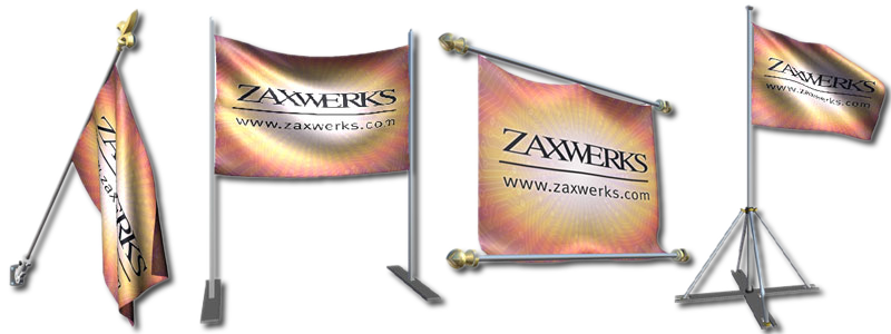 Save 50% On 3d Flag - Zaxwerks 3d Flag (800x300), Png Download