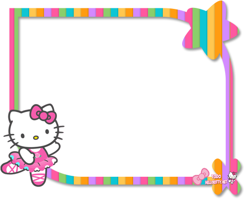 Tarjetas Kity Para Regalos Para Imprimir - Hello Kitty 2 Edible Cake Toppers Edible (500x500), Png Download