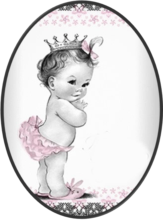 Invitaciones, Etiquetas Y Banners Para Imprimir Gratis - Love My Baby Gal (582x768), Png Download