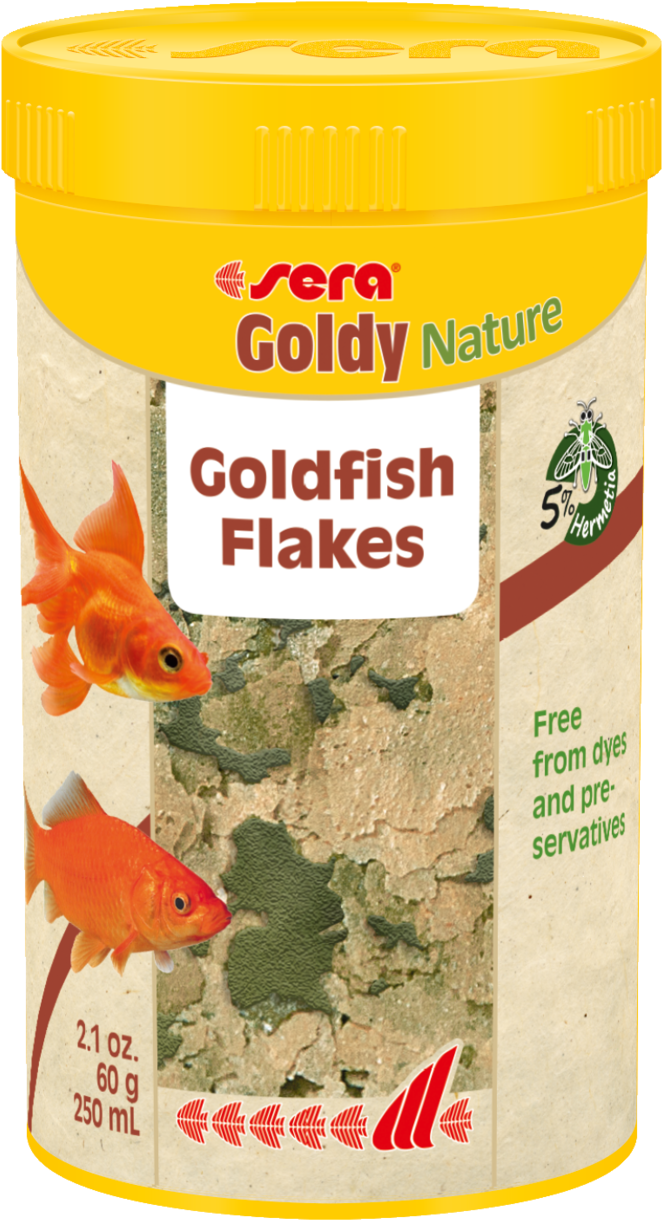 4001942453318 45331 Int Sera Goldy Nature 250 Ml - Sera Goldy Flake Fish Food 60g (693x1280), Png Download