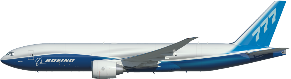 Boeing 777 Freighter Boeing 777 200lr Full Size Png Download Seekpng