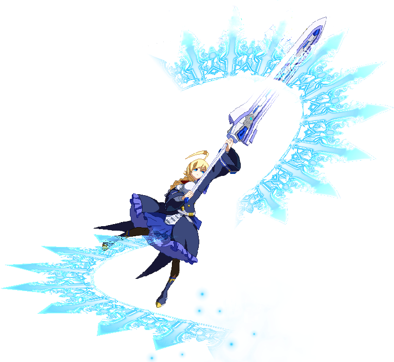 Bbcf Es Slashergriflet - Portable Network Graphics (777x714), Png Download