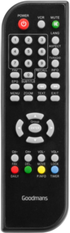 Gdb02tfv2 Set Top Box Remote Control - Alba Digital Set Top Box Cdvb5n (1200x1200), Png Download