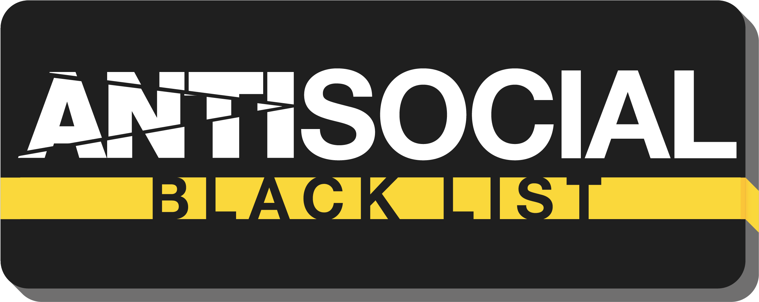 Antisocial Blacklist Identifies If Domains Are Likely - Social Network (2568x1141), Png Download