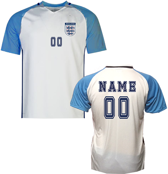 England Soccer Jersey - England National Football Team (600x600), Png Download