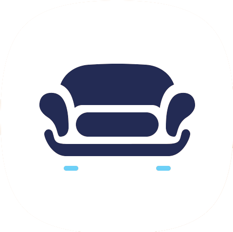 Couch Clipart Sofa Cleaning - Logo (478x485), Png Download