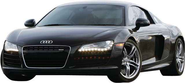 Audi Cars Png Transparent Images Clipart Icons Pngriver - Audi R8 (649x289), Png Download