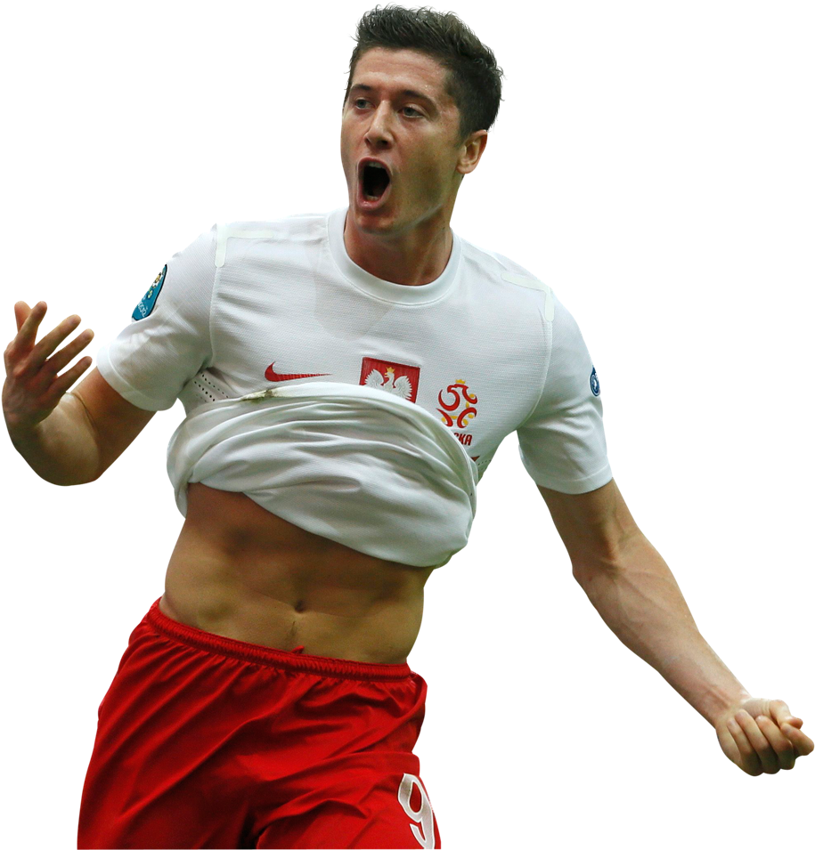 Robert Lewandowski Wallpapers Hd Robert Lewandowski - Robert Lewandowski White Background (1500x957), Png Download
