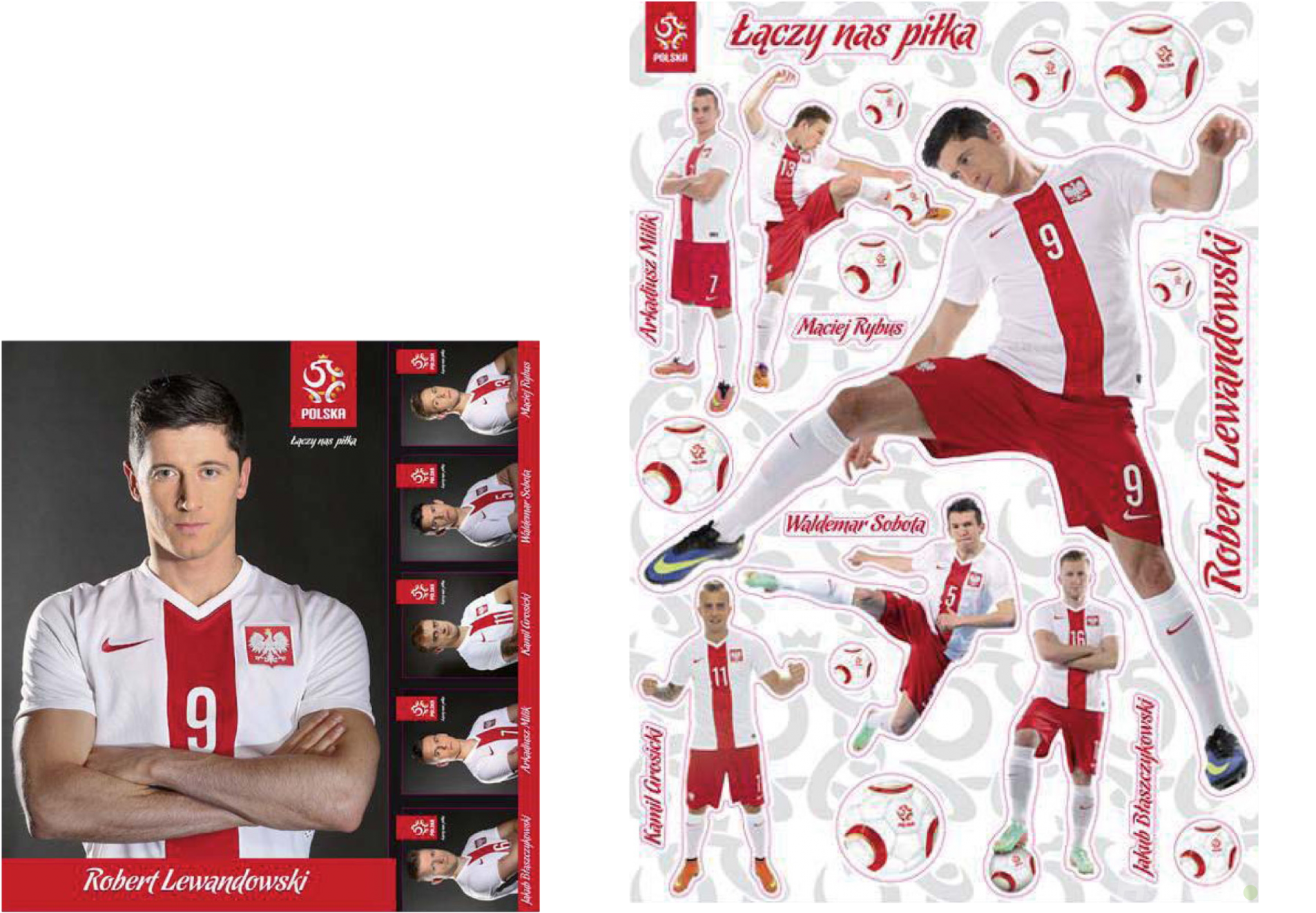Wall Stickers Repositionable "robert Lewandowski" - Piłka W Grze. Piłkarska Wycieczka (książka Z Dvd) (2128x1416), Png Download