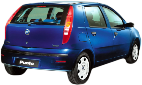 Fiat Punto Restyling - Fiat Punto 2003 (500x344), Png Download
