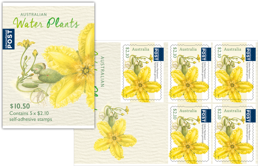 Sheetlet Of 5 X $2 - Lily (970x545), Png Download