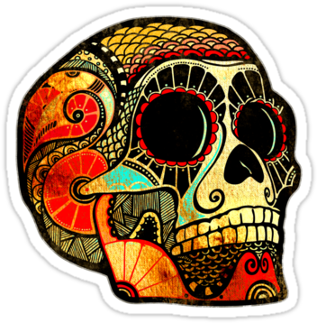 Главная - Calavera (375x360), Png Download