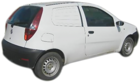 Punto Van - Fiat Punto Van 2003 (500x316), Png Download