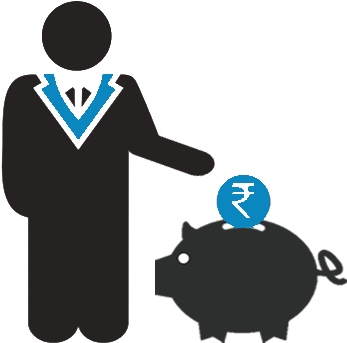 Invest Smartly - Invest Icon (401x355), Png Download