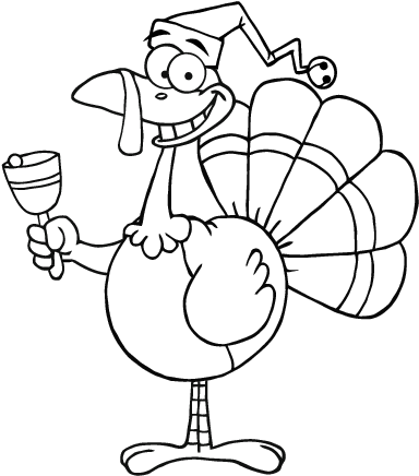 Turkey Cartoon (600x470), Png Download