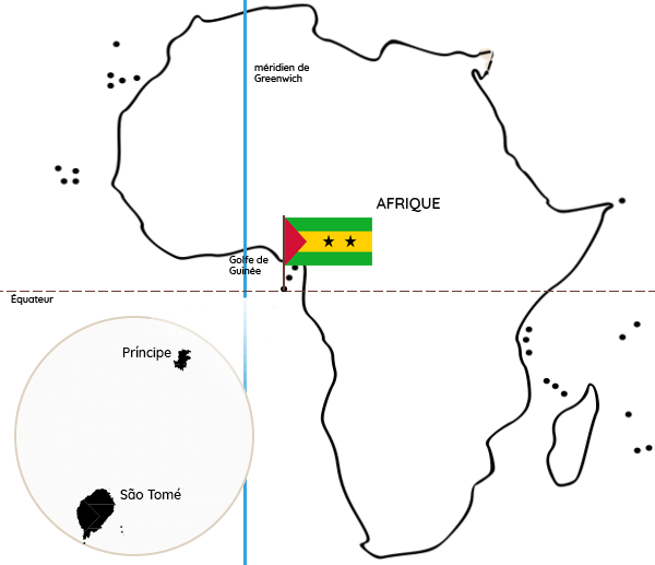 Carte Sao Tomé Et Principe Siège De Valúdo - São Tomé And Príncipe (600x517), Png Download