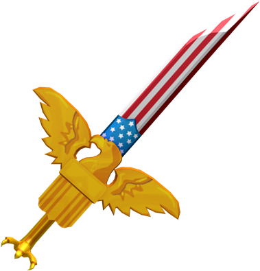 Gold Eagle Sword - Roblox Gold Eagle Sword (420x420), Png Download