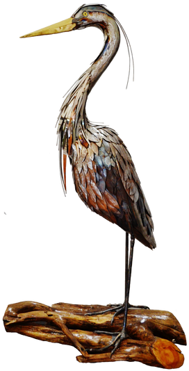 Great Blue Heron (498x762), Png Download