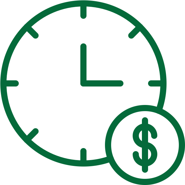 Employee Benefit Review - Purple Clock Icon (700x700), Png Download