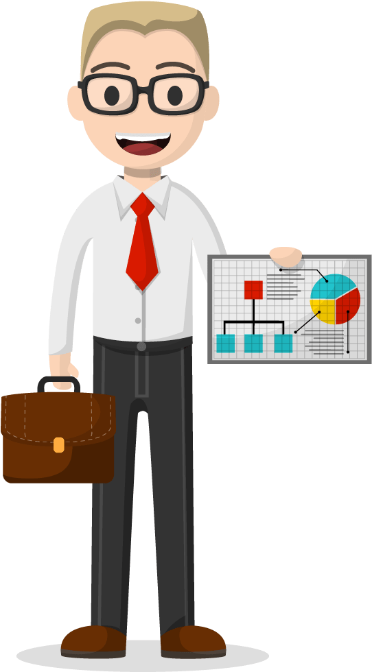 Job Male Character Vector Set - Character Flat Design Png (1176x1424), Png Download
