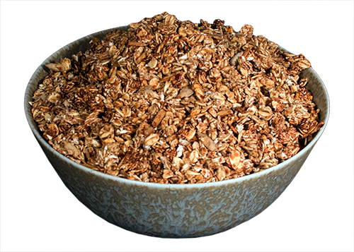Granola, Rebel Crunch, Blue Heron Bakery - Granola (500x357), Png Download