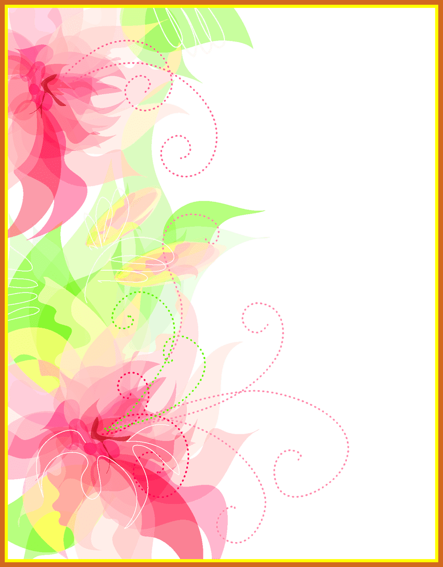 Appealing Cute Floral Decoration Transparent Png Clipart - Pink Floral Transparent Background (908x1161), Png Download