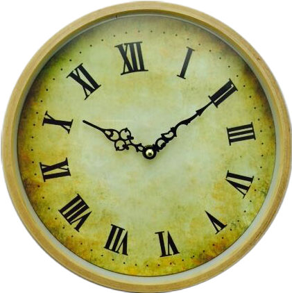 Antigo De Madeira Maciça Relógio De Pêndulo Para O - Clock (449x450), Png Download