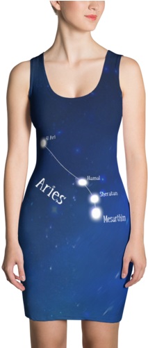 Aries Constellation Dress - Dress With Kenyan Flag (500x500), Png Download