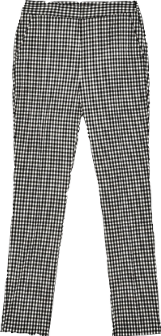 Pantalón Cuadros Blanco Y Negro - Pantalon Cuadros Blanco Y Negro (326x678), Png Download