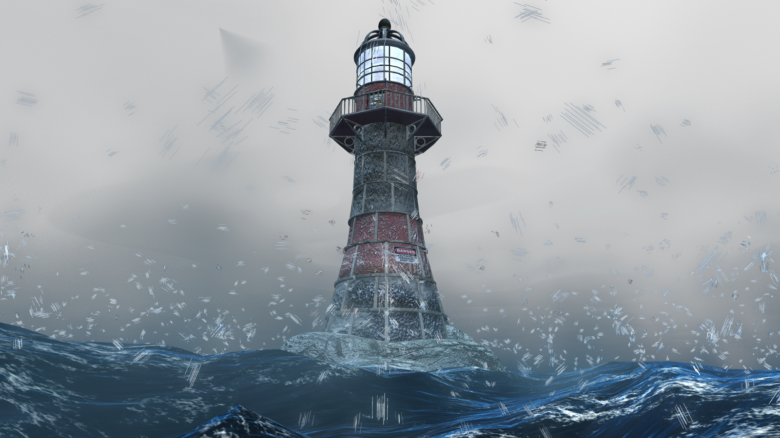 Ocean Spray Alternatives - Lighthouse (1600x900), Png Download