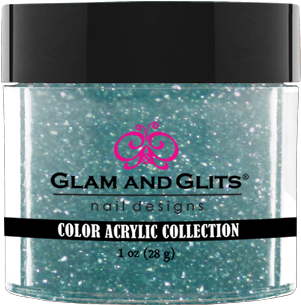 Color Acrylic - Cac338 Monique - Glam Glits Acrylic Powder 1 Oz (400x400), Png Download
