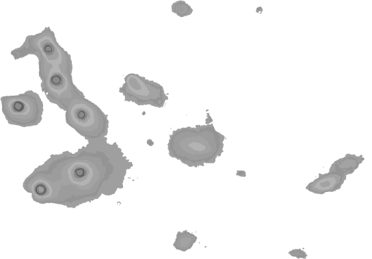 Ocean Spray Galapagos Cruise Itineraries - Galapagos Vector (544x379), Png Download