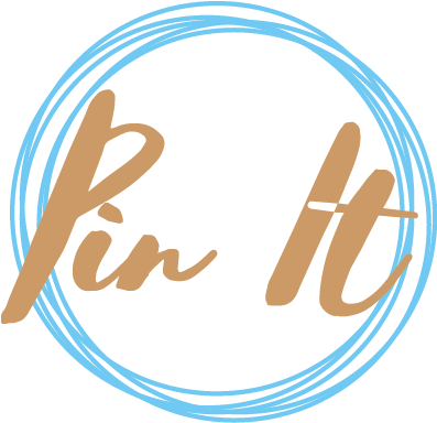Pin It Button - Circle (396x430), Png Download