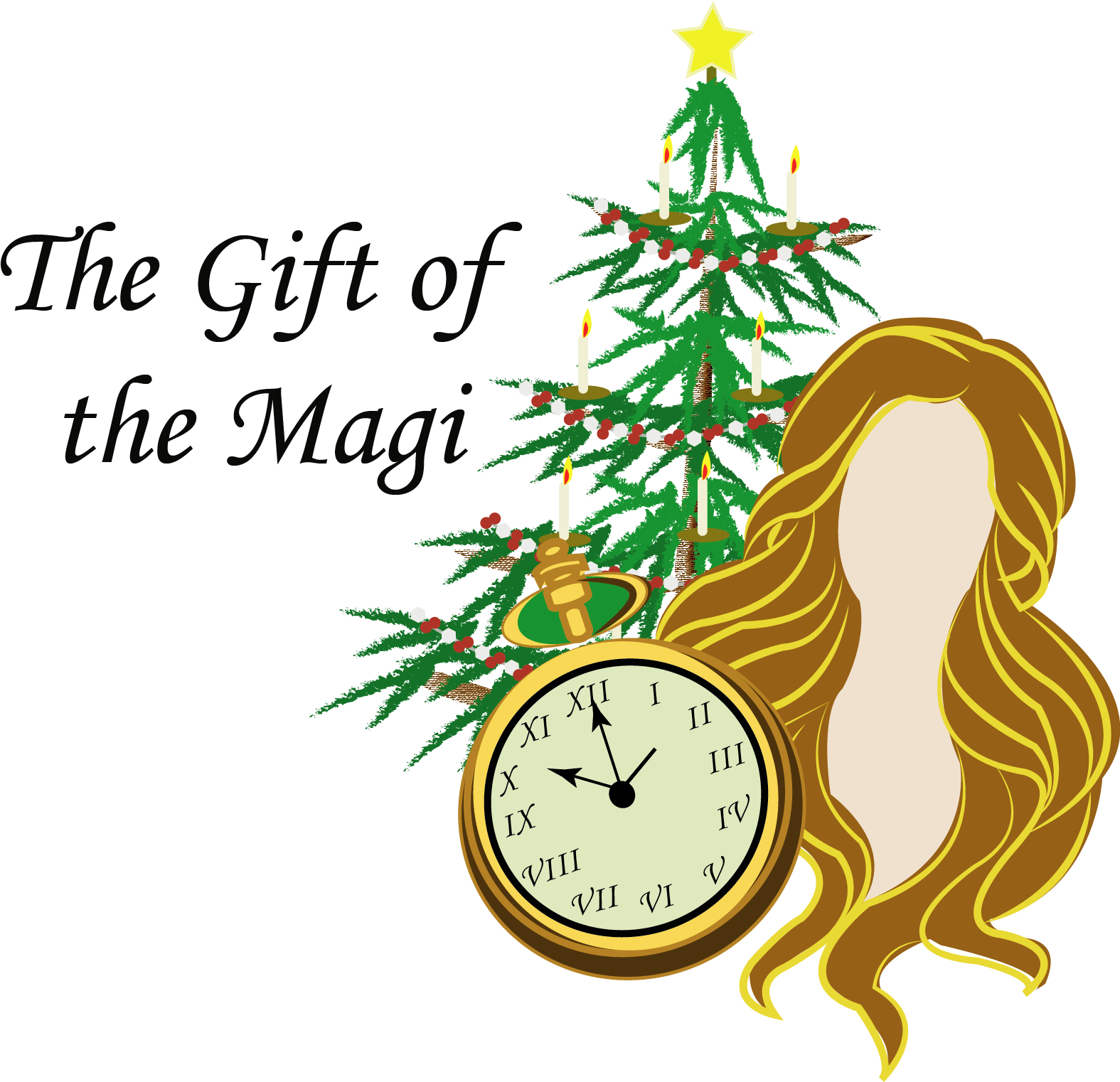 The Gift Of The Magi - Gift Of The Magi (1588x1555), Png Download