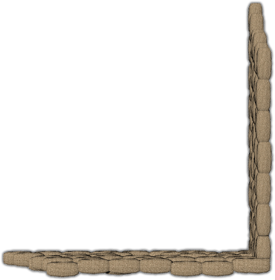 Sandbags Corner - Wood (940x944), Png Download