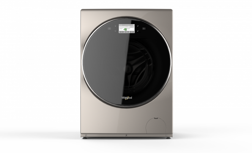 Whirlpool All In One Washer Dryer Combo Stainless Steel - Clothes Dryer (848x515), Png Download