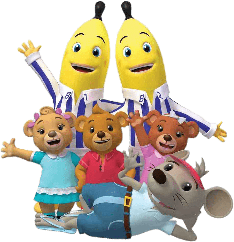 Bananas In Pyjamas And Friends Bananas In Pyjamas Animated (945x967