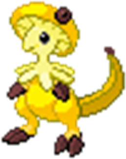 Banana Breloom - Banana Pokemon (420x420), Png Download